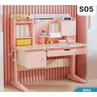 Bàn Học Sinh Chống Gù S05 Màu Hồng Không Ghế Bàn Học Sinh Chống Gù S05 Màu Hồng Không Ghế